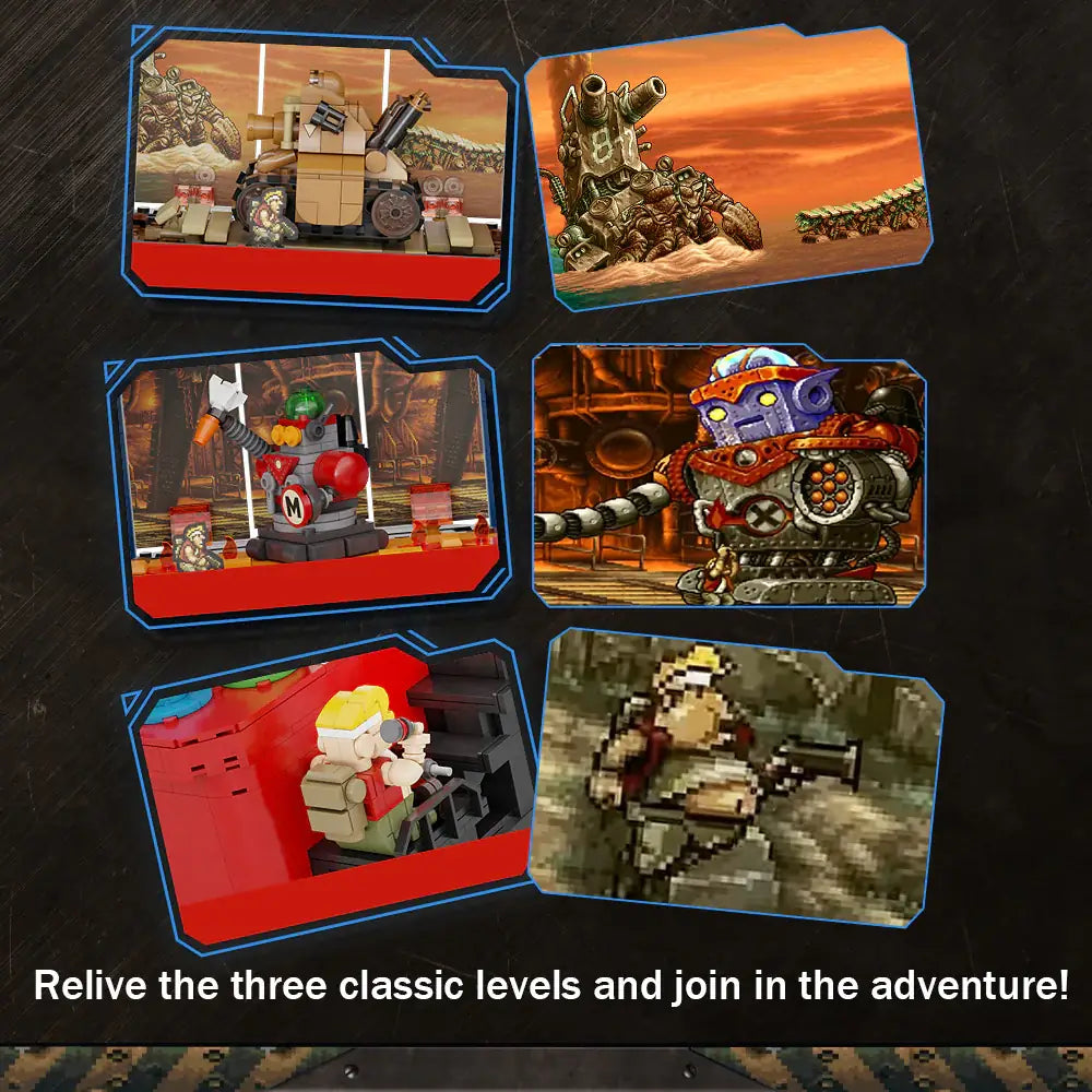 Pantasy 85012 Metal Slug 3 Series NEOGEO Building Toy Set | 1290 PCS