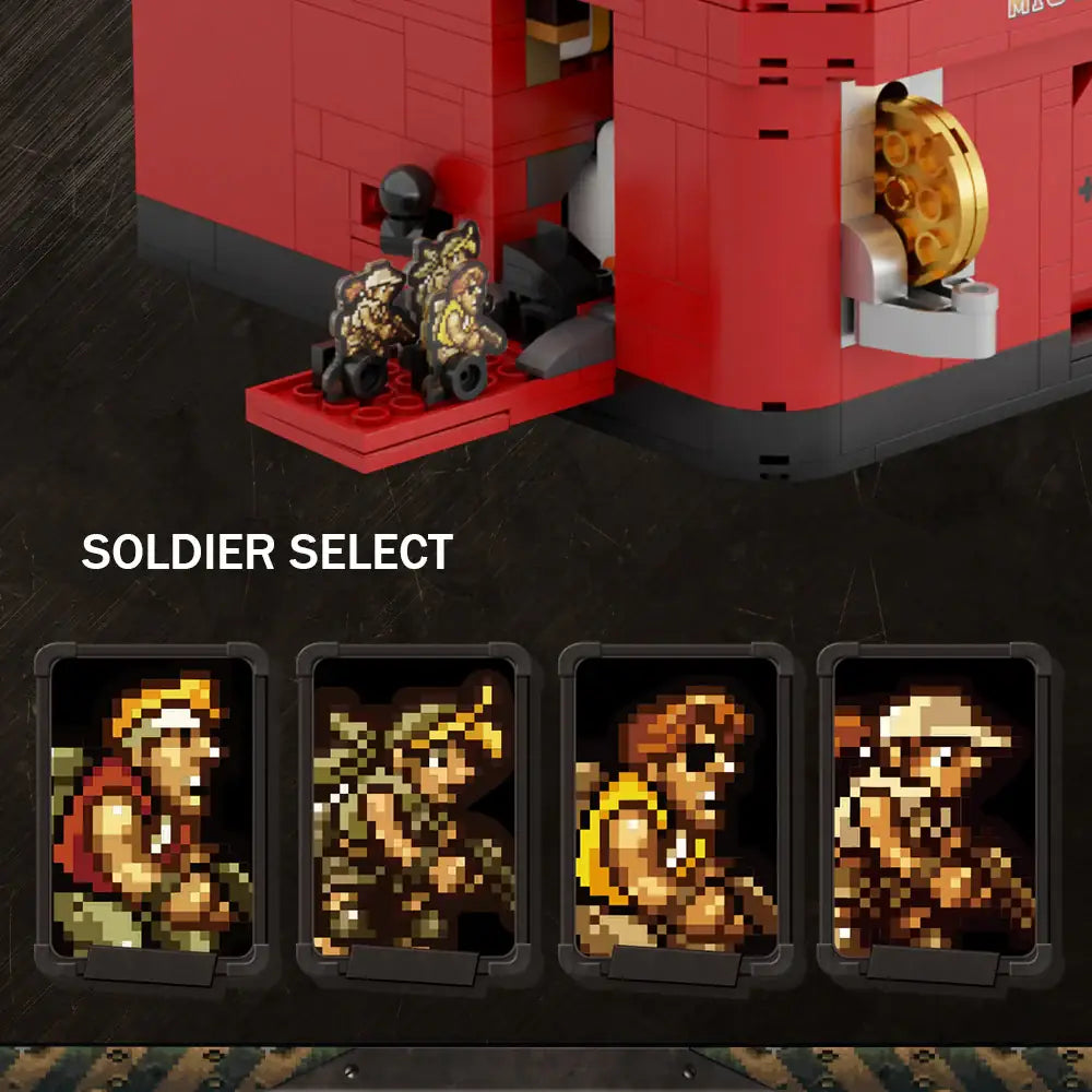 Pantasy 85012 Metal Slug 3 Series NEOGEO Building Toy Set | 1290 PCS