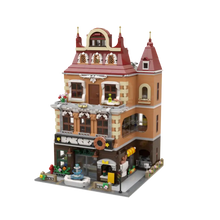 Pantasy 85013 Modular Building Bakery Building Toy Set |2663 PCS