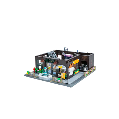 Pantasy 85013 Modular Building Bakery Building Toy Set |2663 PCS