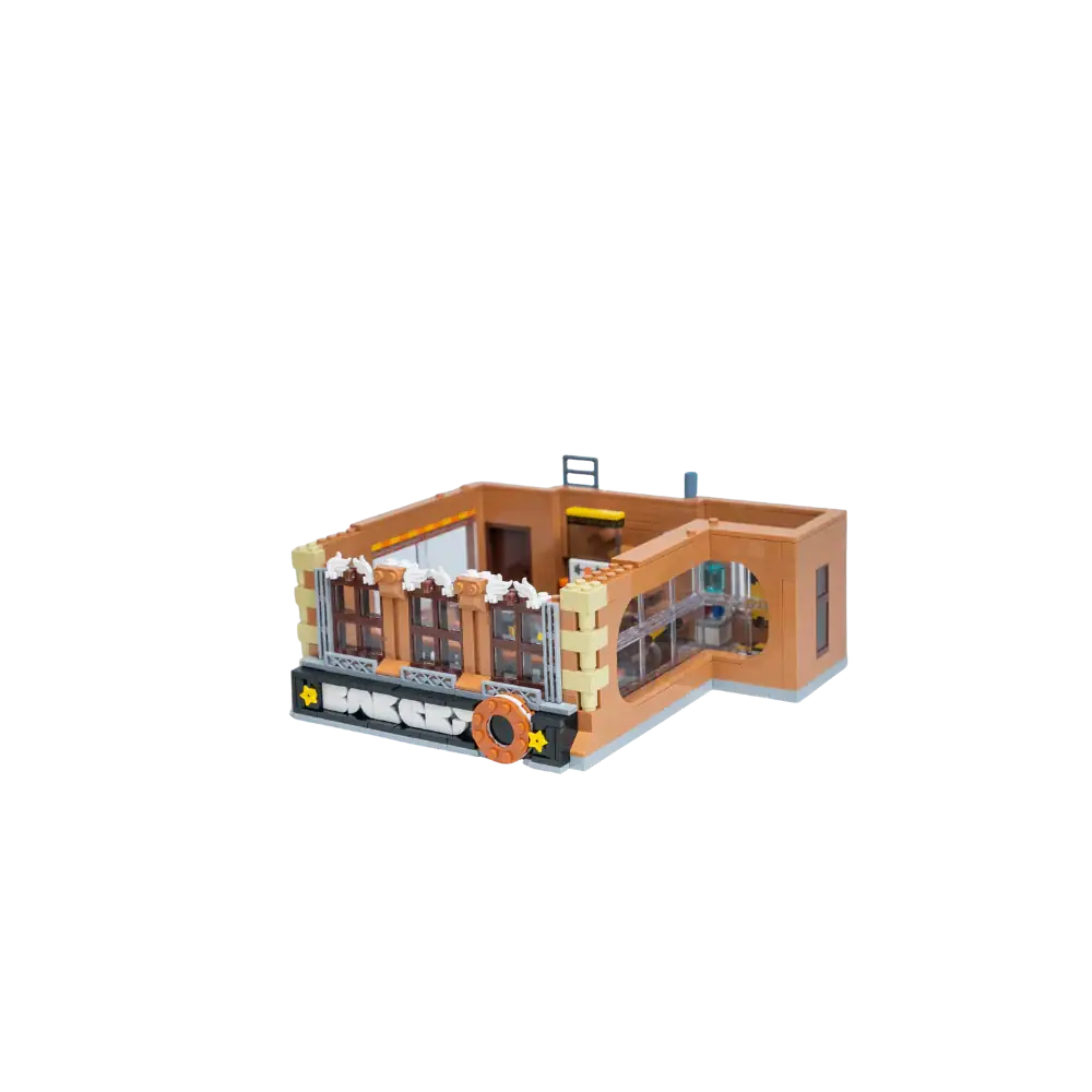 Pantasy 85013 Modular Building Bakery Building Toy Set |2663 PCS
