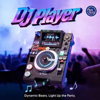 Pantasy 85037 Retro Collection DJ Player Building Toy Set | 869 PCS