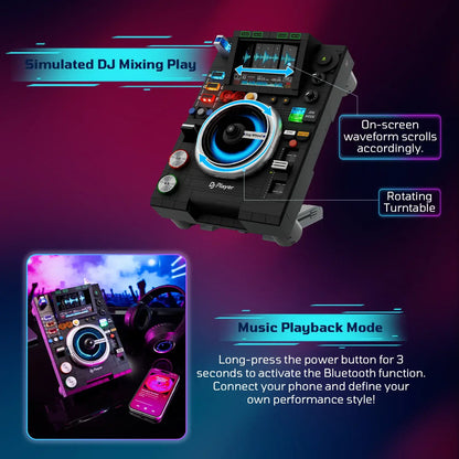 Pantasy 85037 Retro Collection DJ Player Building Toy Set | 869 PCS
