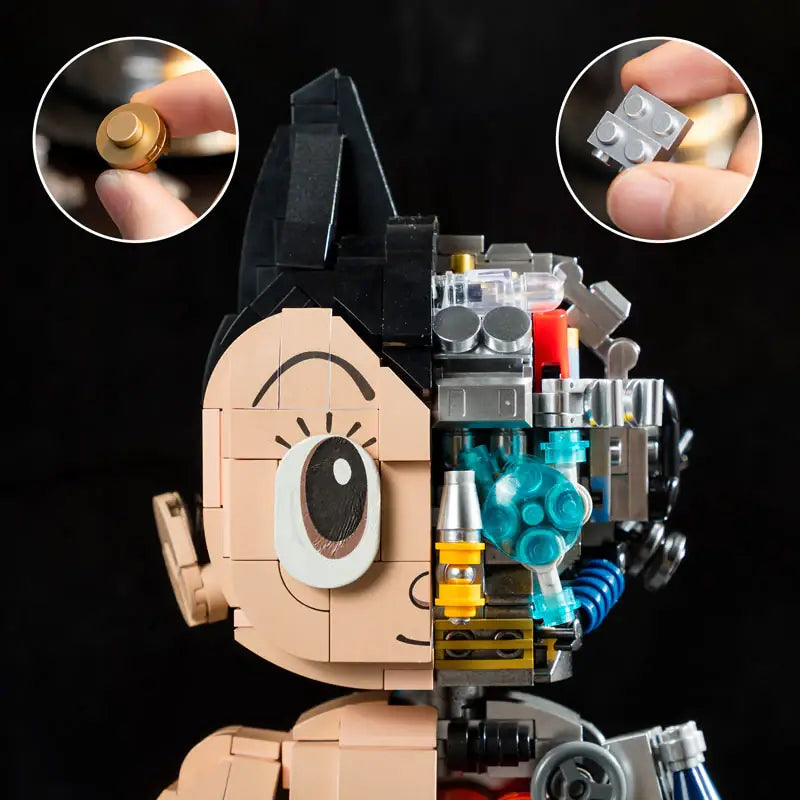 Pantasy 86203 Astro Boy Mechanical Clear Version Building Toy Set Pantasy 86203 Astro Boy Mechanical Clear Version Building Toy Set