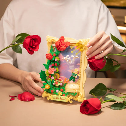 Pantasy 86313 Le Petit Prince Rose Building Toy Set | 500 PCS