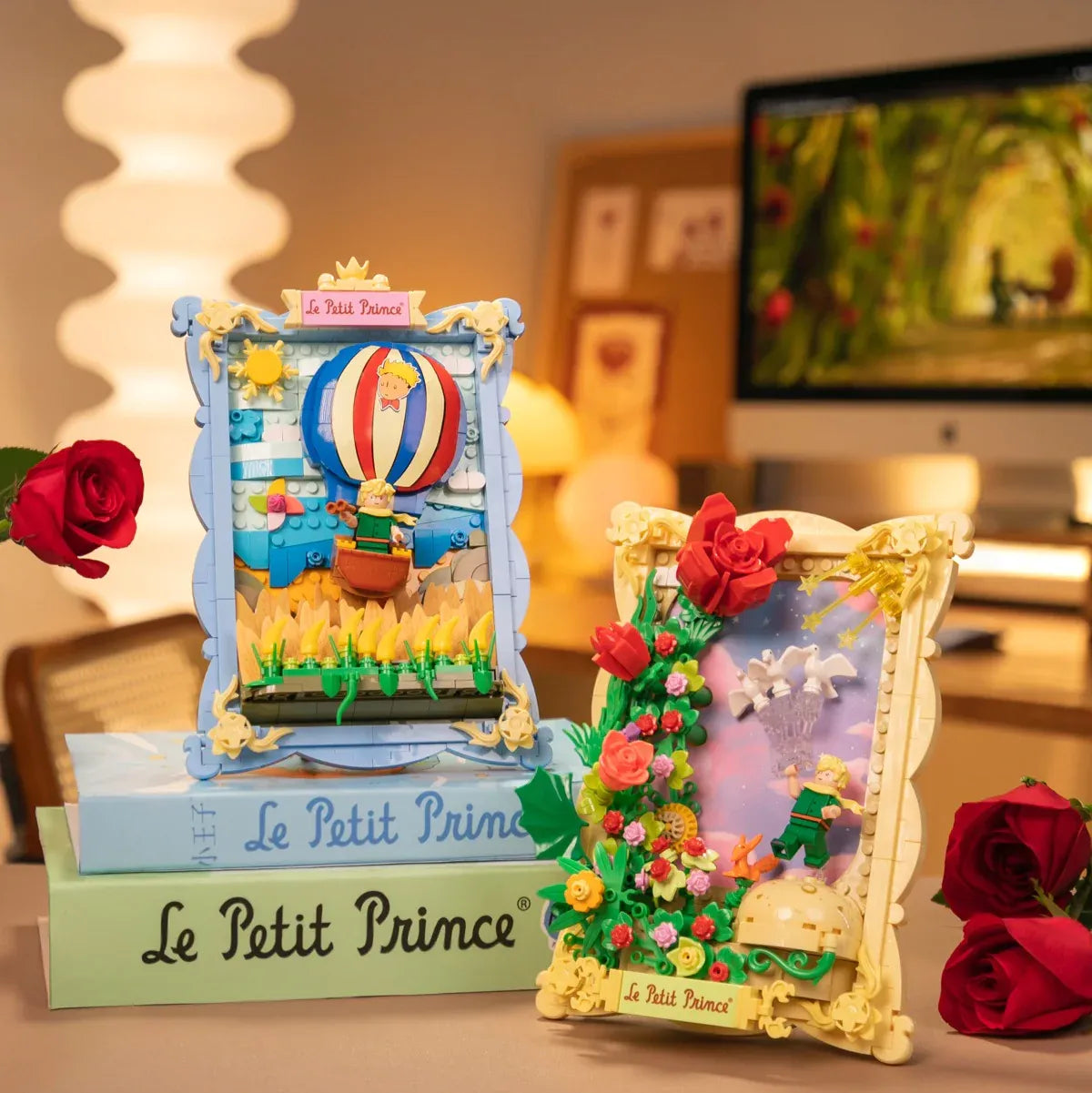 Pantasy 86313 Le Petit Prince Rose Building Toy Set | 500 PCS