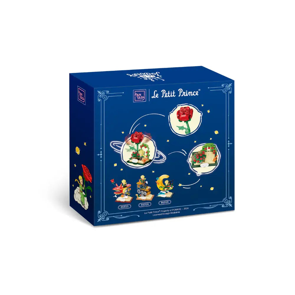 Pantasy 86317 Le Petit Prince Starry Ride Rose Building Toy Set | 179 PCS