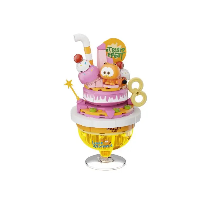 Pantasy 86806 Garfield Foodie Series Special Drink Building Toy Set |300 PCS