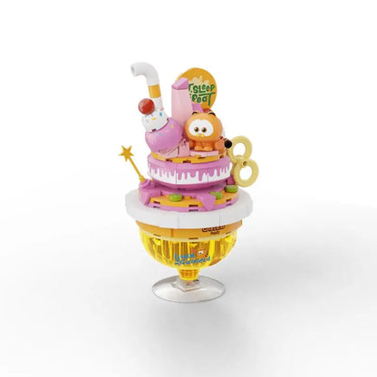 Pantasy 86806 Garfield Foodie Series Special Drink Building Toy Set |300 PCS