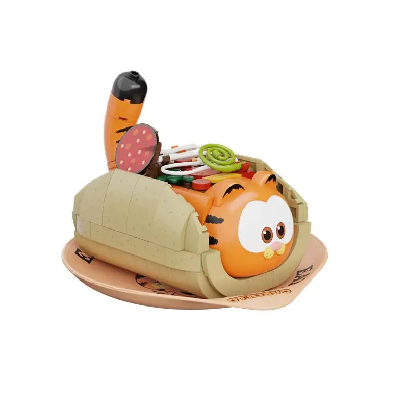 Pantasy 86808 Garfield Foodie Series Taco Building Toy Set |300 PCS