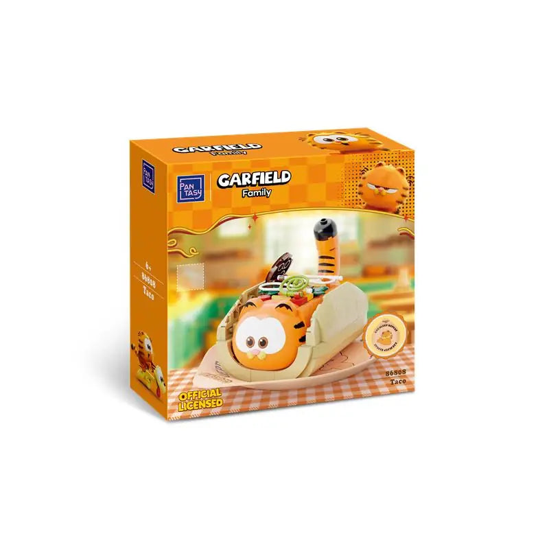 Pantasy 86808 Garfield Foodie Series Taco Building Toy Set |300 PCS