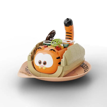 Pantasy 86808 Garfield Foodie Series Taco Building Toy Set |300 PCS