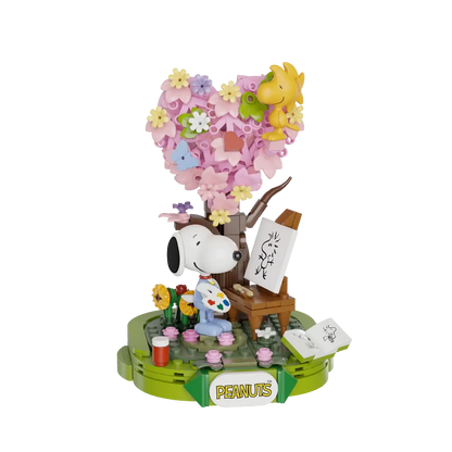 Pantasy 86902 Snoopy Art World Building Toy Set | 269 PCS