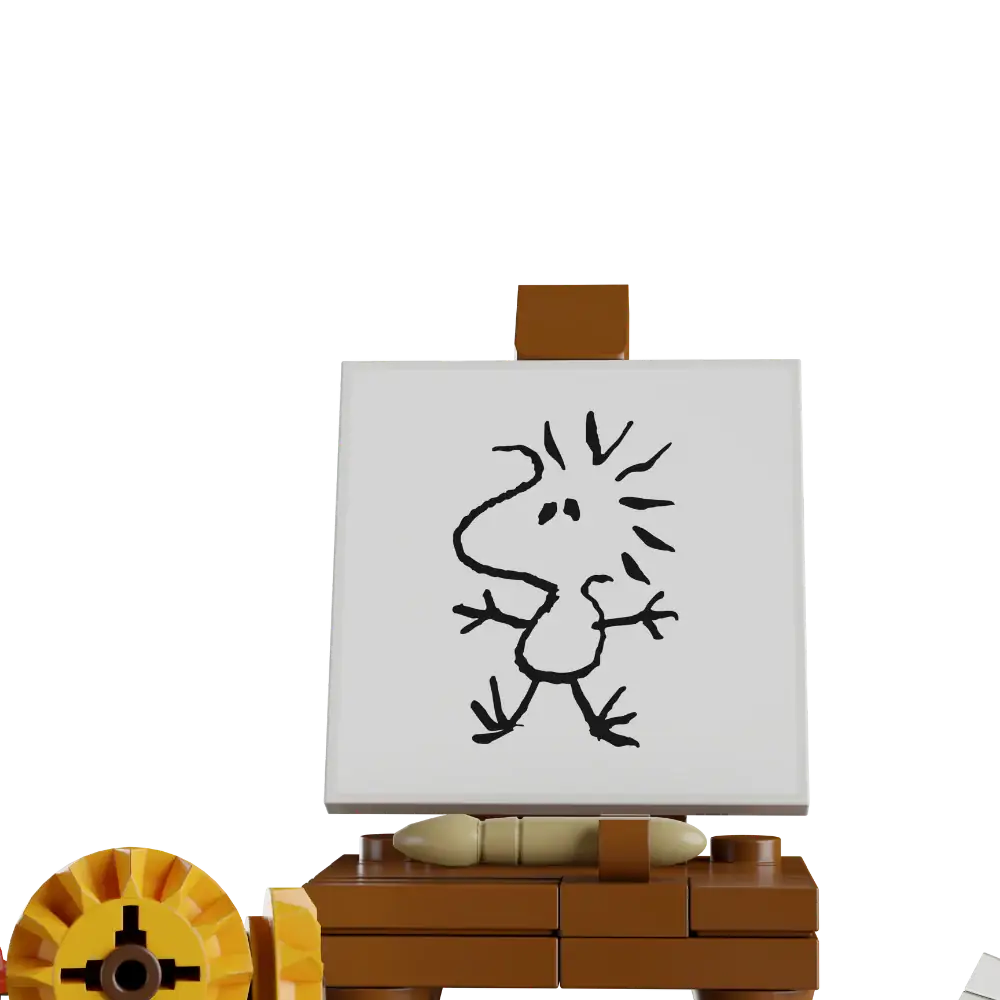 Pantasy 86902 Snoopy Art World Building Toy Set | 269 PCS