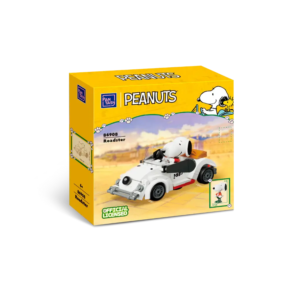 Pantasy 86908 Snoopy Roadster Building Toy Set | 300 PCS