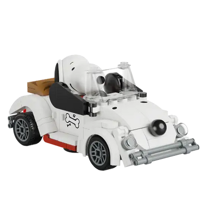Pantasy 86908 Snoopy Roadster Building Toy Set | 300 PCS