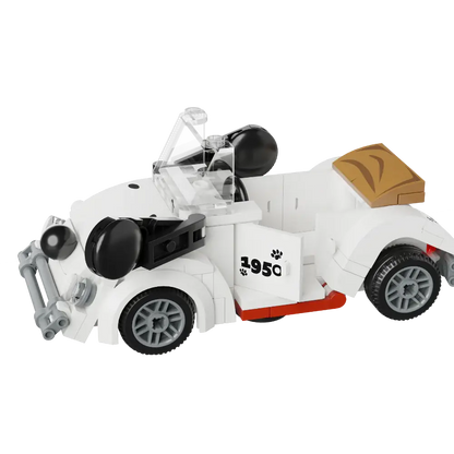 Pantasy 86908 Snoopy Roadster Building Toy Set | 300 PCS