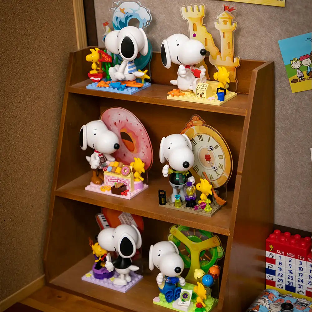 Pantasy 86912 Snoopy Surprise Building Toy Set | 6 PCS