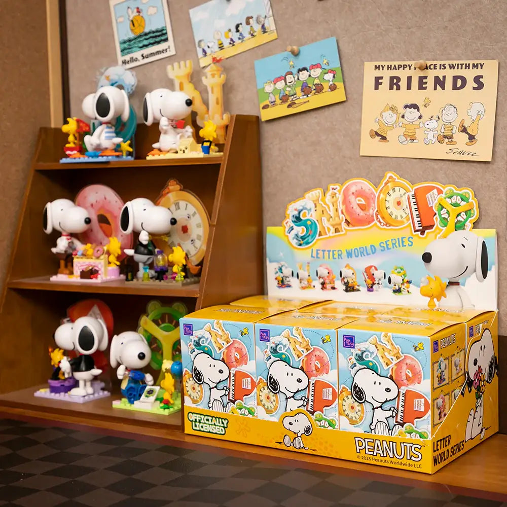 Pantasy 86912 Snoopy Surprise Building Toy Set | 6 PCS