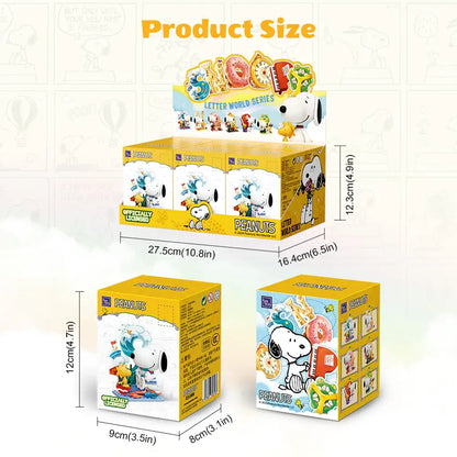 Pantasy 86912 Snoopy Surprise Building Toy Set | 6 PCS