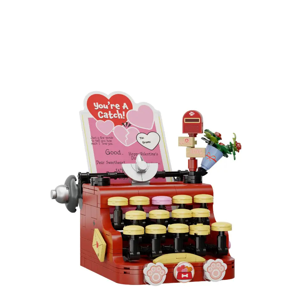 Pantasy 86913 Snoopy Typewriter Building Toy Set | 332 PCS