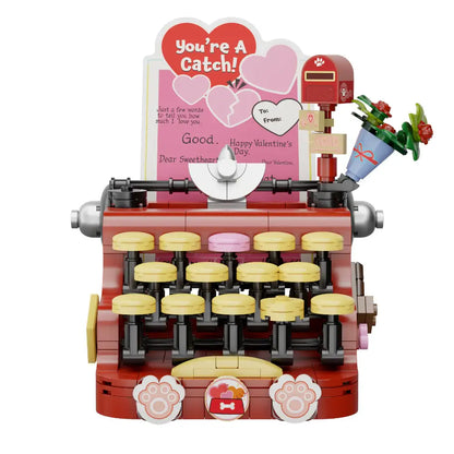 Pantasy 86913 Snoopy Typewriter Building Toy Set | 332 PCS