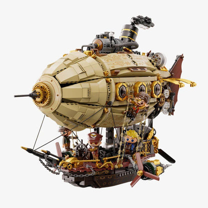 Pantasy 85021 Steampunk Airship Building Toy Set | 1949 PCS