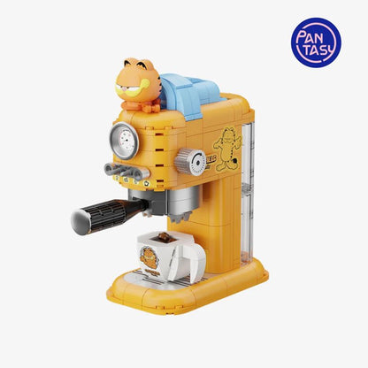 Pantasy 86812 Garfield Fantastic Machines Series Coffee Maker Building Toy Set | 300 PCS