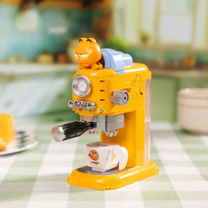 Pantasy 86812 Garfield Fantastic Machines Series Coffee Maker Building Toy Set | 300 PCS