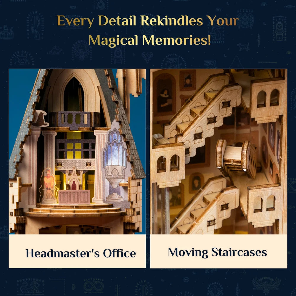 PUREMIND 1610 - 1611 Harry Potter Hogwarts Castle Theme | 1179 PCS