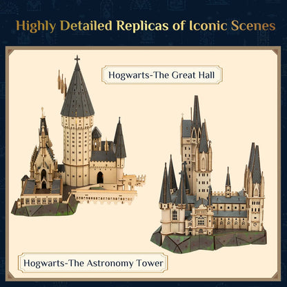 PUREMIND 1610 - 1611 Harry Potter Hogwarts Castle Theme | 1179 PCS
