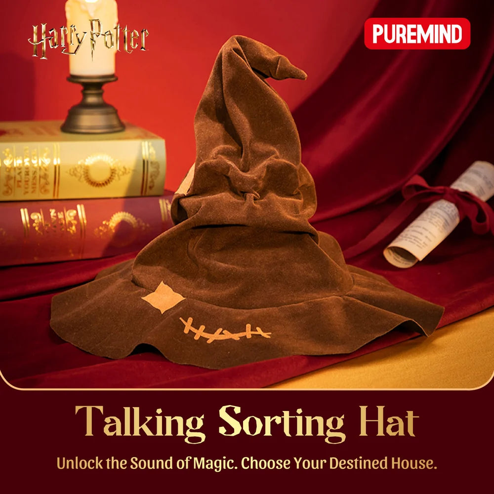 PUREMIND 1632 Harry Potter Talking Sorting Hat Building Toy Set | 164 PCS