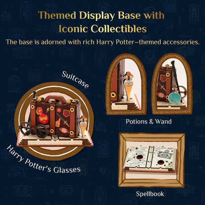 PUREMIND 1613 Harry Potter Hedwig Building Toy Set | 348 PCS