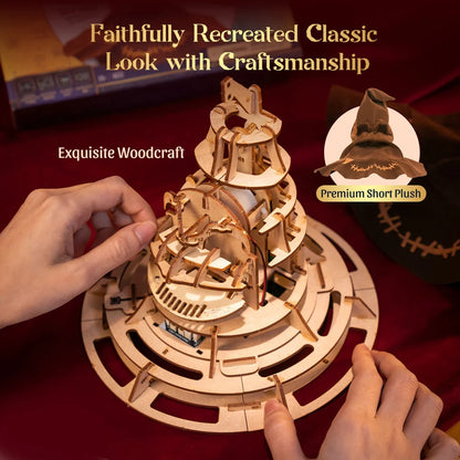 PUREMIND 1632 Harry Potter Talking Sorting Hat Building Toy Set | 164 PCS