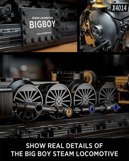 Nifeliz NF10263 Big Boy Steam Locomotive Building Set | 1818 PCS