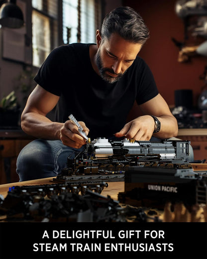 Nifeliz NF10263 Big Boy Steam Locomotive Building Set | 1818 PCS