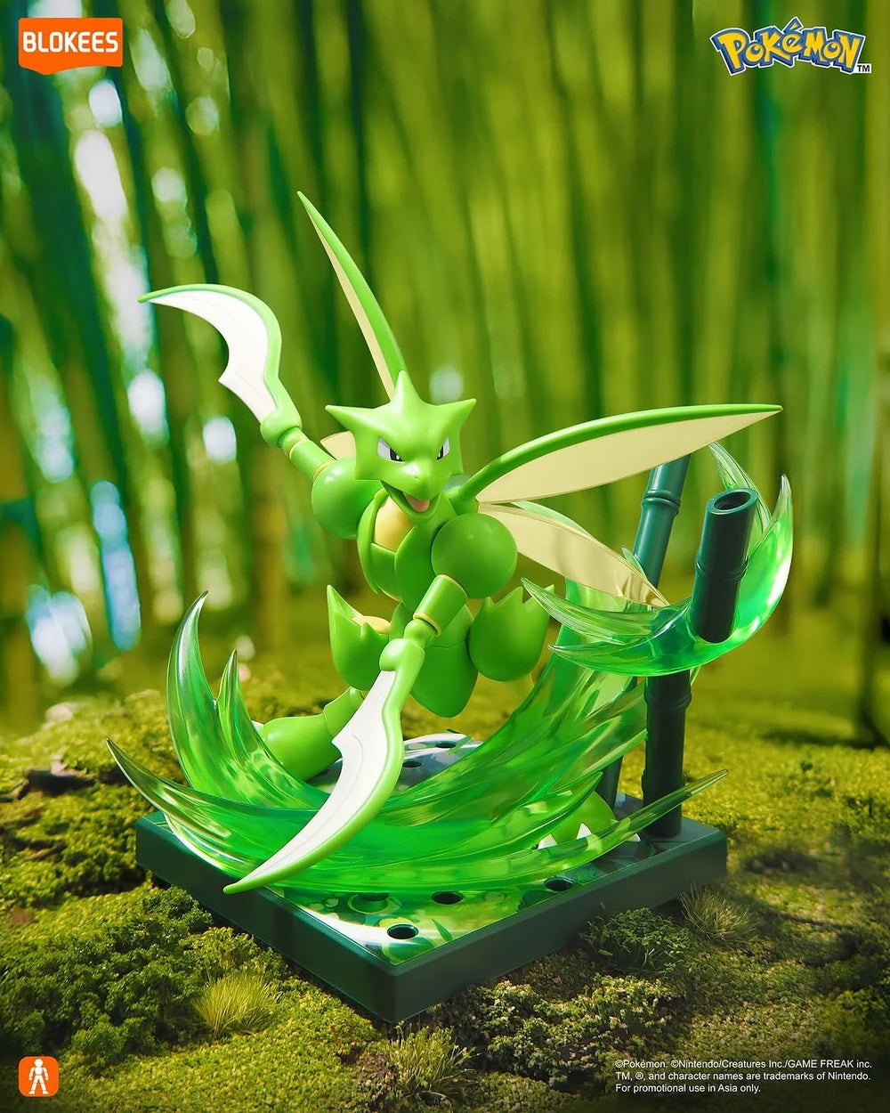 Blokees Pokemon 74105 Classic Edition CV-L Scyther