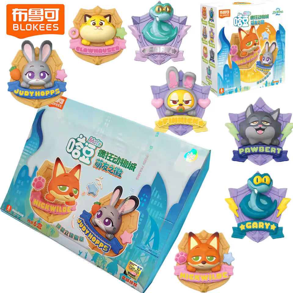Blokees Zootopia 73821 Daadoos Mate Series 01 Buddy Emblem