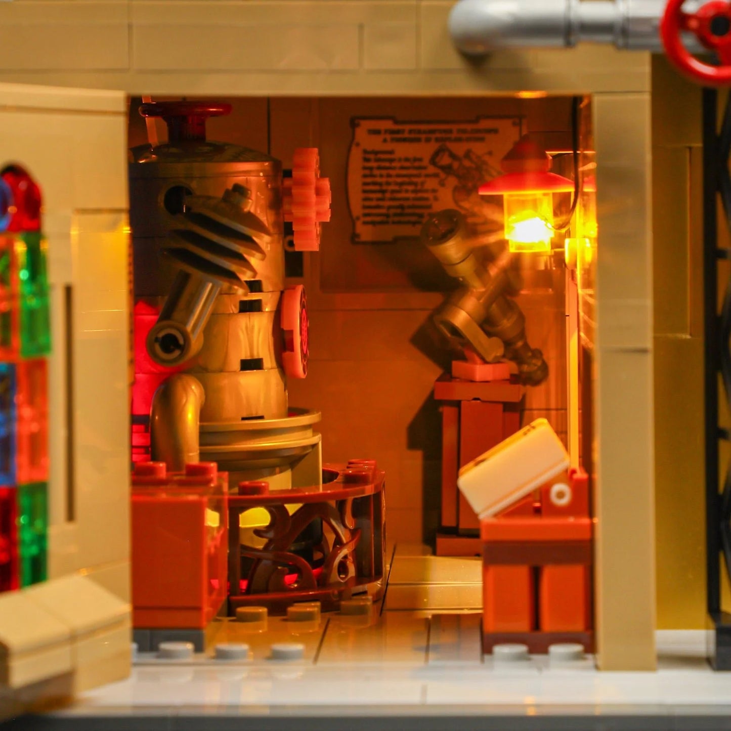 Lumibricks F9070 Steampunk Watch Tower Building Toy Set | 2744 PCS