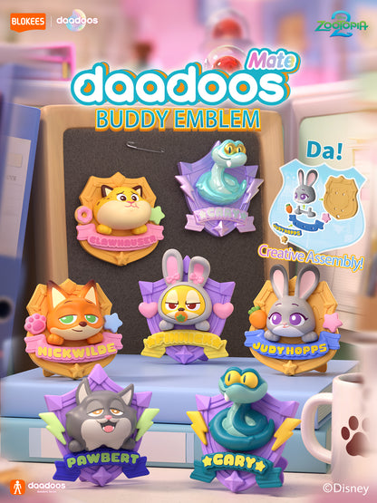 Blokees Zootopia 73821 Daadoos Mate Series 01 Buddy Emblem