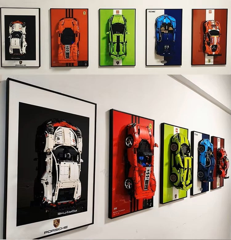 Wall Mount for LEGO Cars
