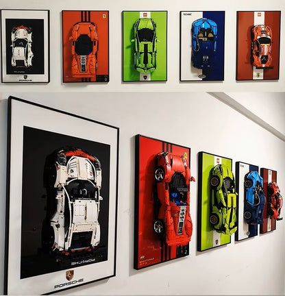 Wall Mount for LEGO Cars