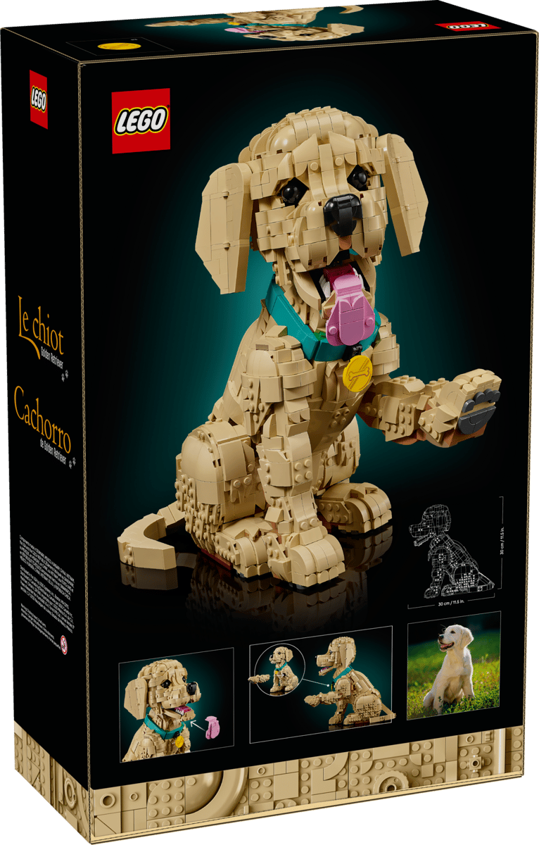 LEGO 11384 Icons Golden Retriever Puppy | 2102 PCS