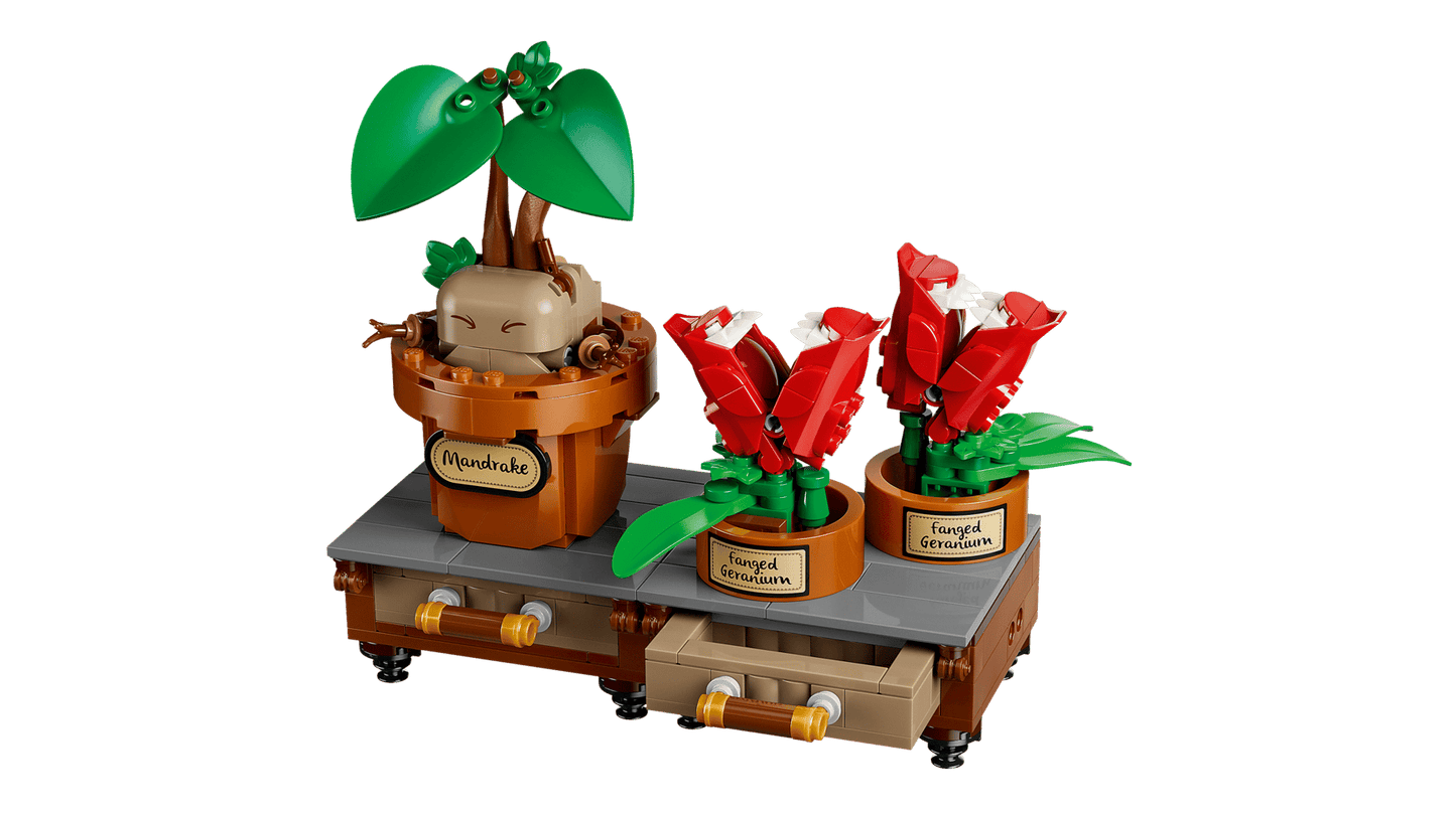 LEGO 76474 Harry potter Hogwarts™ Herbology Plants | 817 PCS