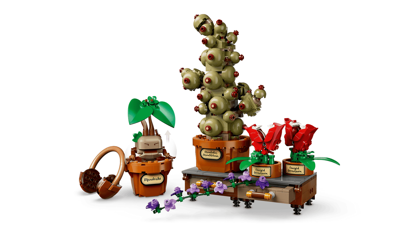 LEGO 76474 Harry potter Hogwarts™ Herbology Plants | 817 PCS