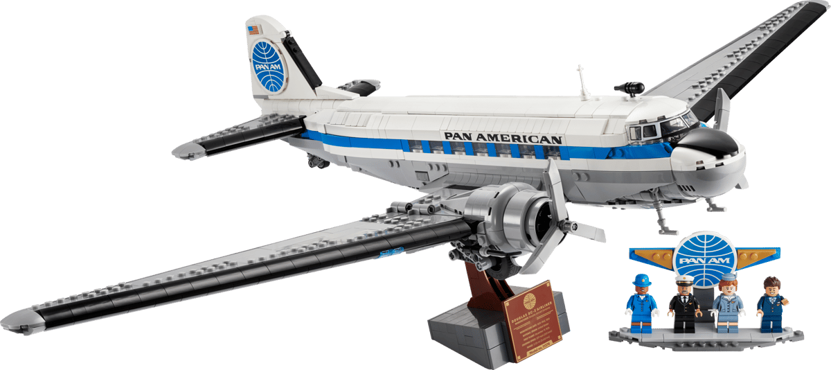 LEGO 11378 Icons Douglas™ DC-3™ PAN AM® Airliner | 1903 PCS