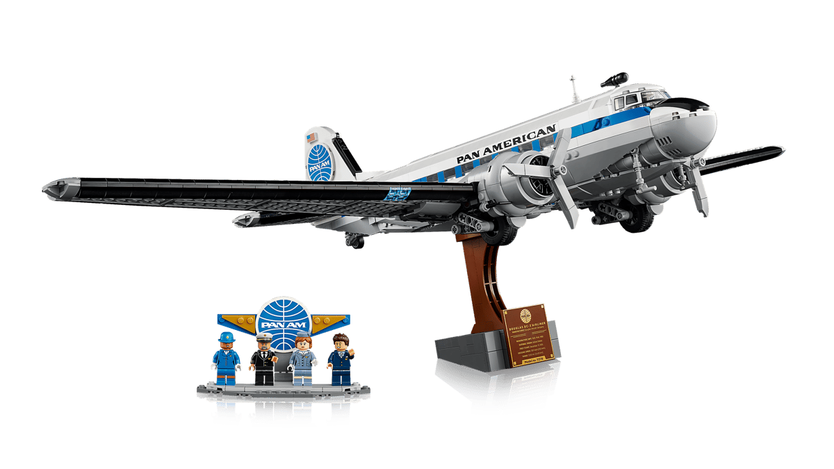 LEGO 11378 Icons Douglas™ DC-3™ PAN AM® Airliner | 1903 PCS
