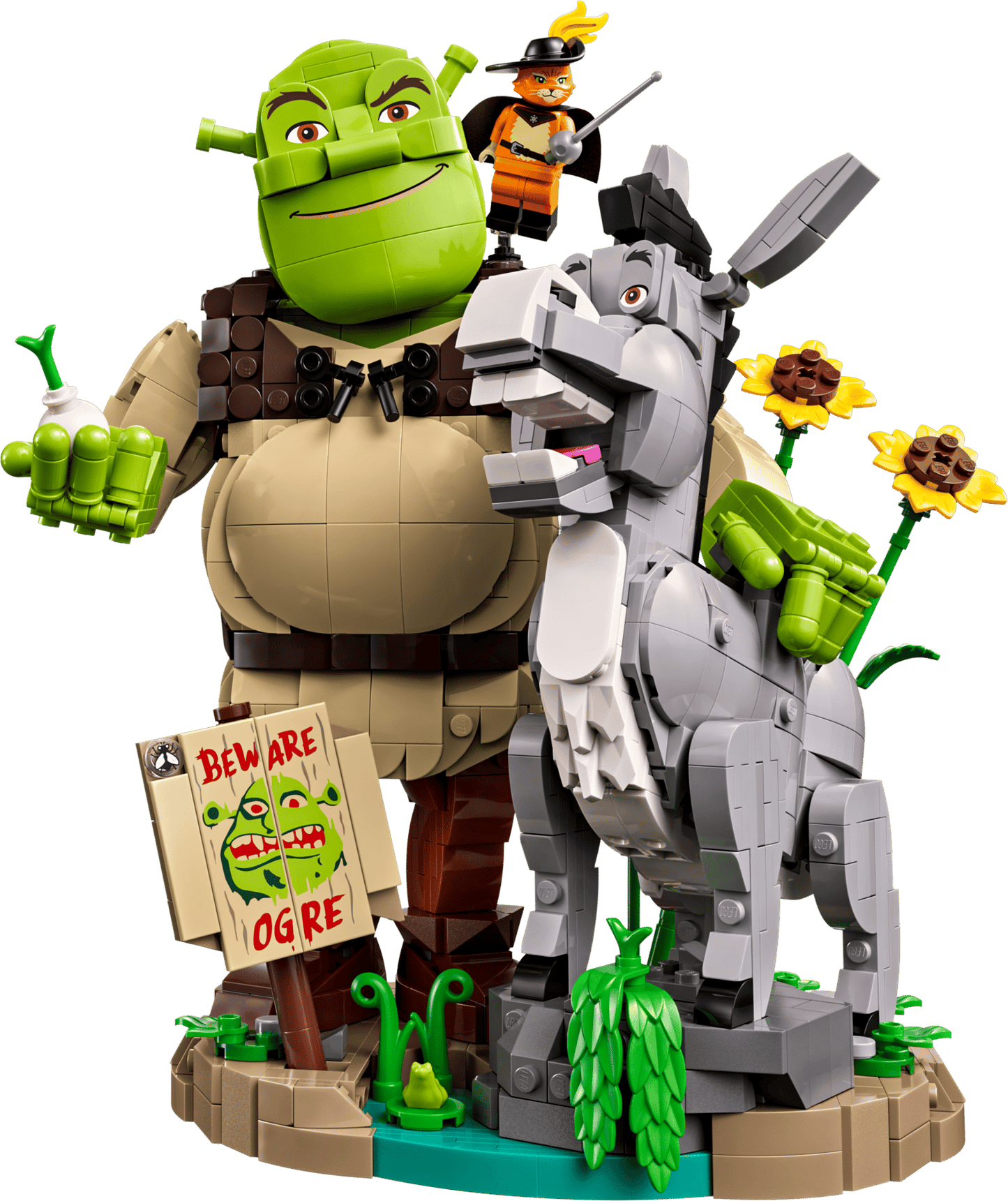 LEGO 72423 Other Shrek, Donkey & Puss in Boots | 1403 PCS