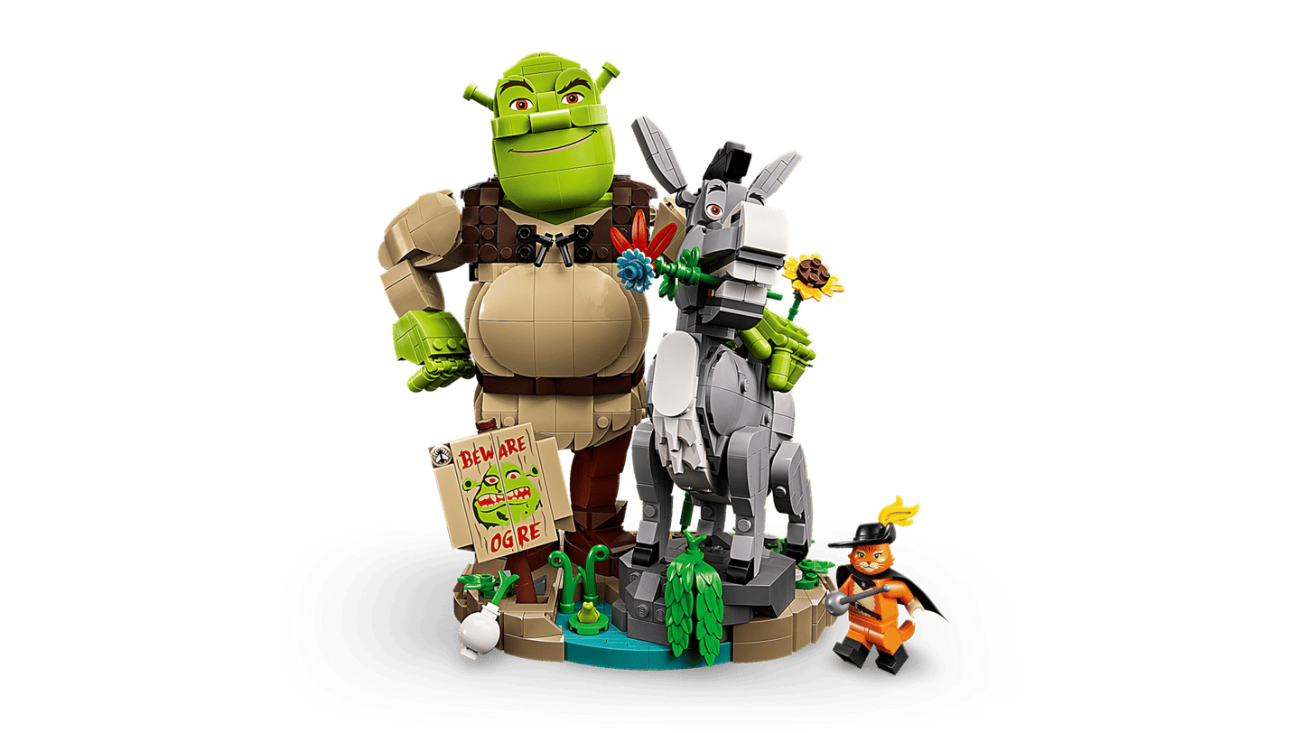LEGO 72423 Other Shrek, Donkey & Puss in Boots | 1403 PCS