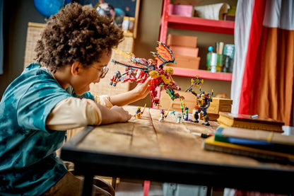 LEGO 71868 Ninjago Wyldfyre's Transforming Dragon Mech | 821 PCS